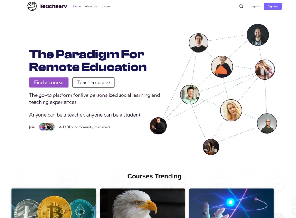 AI class assessments and courses with teachserv.com